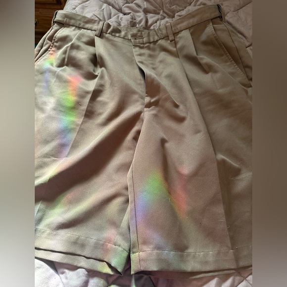 Men’s Haggard dark khaki shorts size 38 waist - Picture 1 of 6